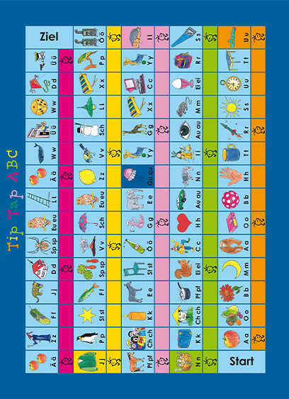 Tip Tap ABC - Das Buchstabenhüpfspiel
Tip Tap ABC - Das Buchstabenhüpfspiel